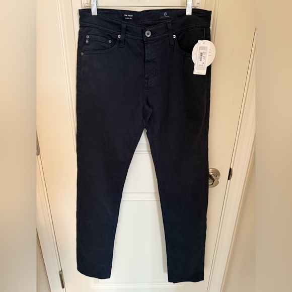 Men’s - AG Adriano Goldschmied Navy Blue Modern Slim Jeans